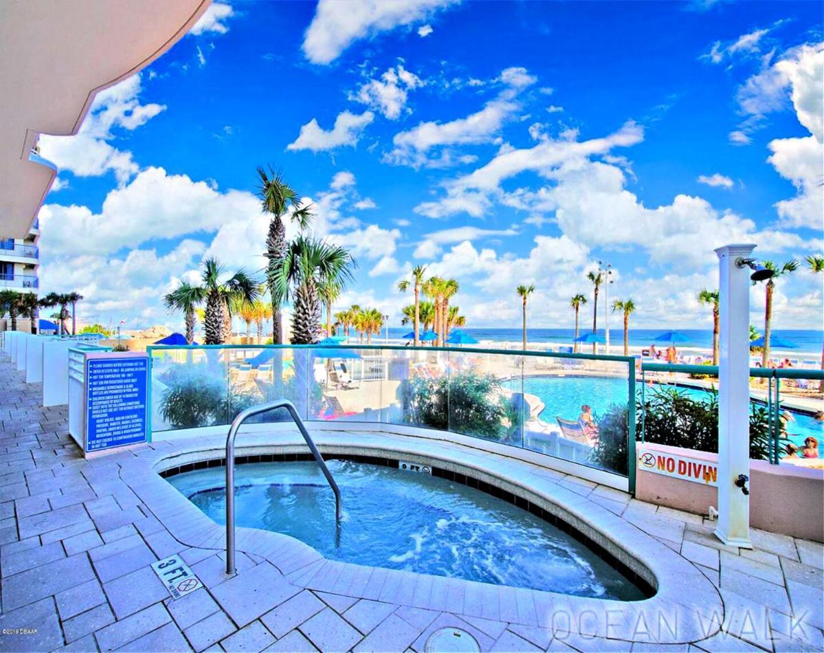 1 Bedroom Direct Oceanfront Condo Wyndham Ocean Walk Resort - Daytona Funland 703 데이토나 비치 외부 사진