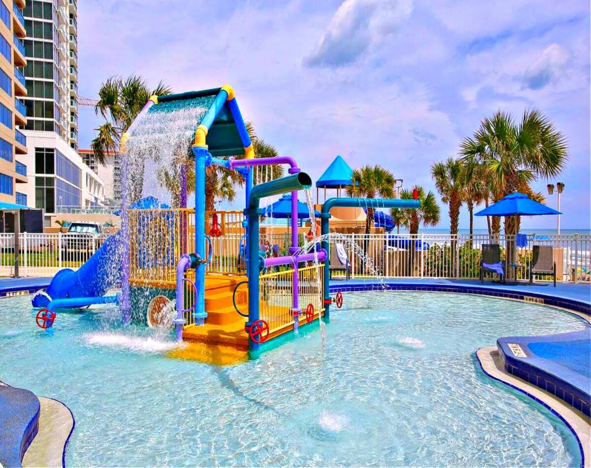 1 Bedroom Direct Oceanfront Condo Wyndham Ocean Walk Resort - Daytona Funland 703 데이토나 비치 외부 사진