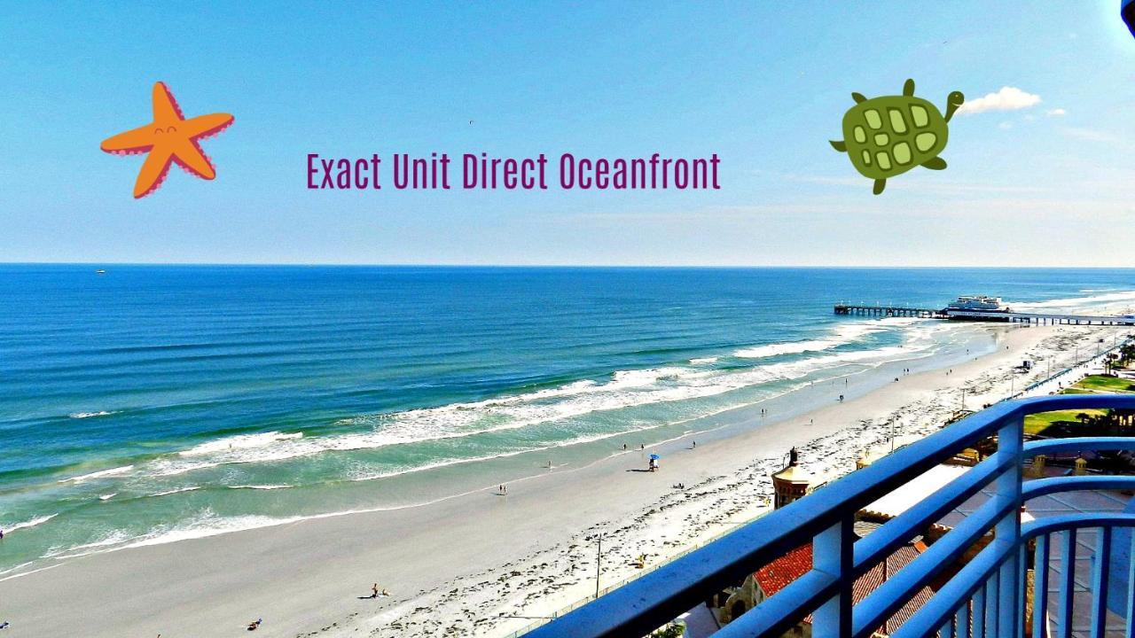 1 Bedroom Direct Oceanfront Condo Wyndham Ocean Walk Resort - Daytona Funland 703 데이토나 비치 외부 사진